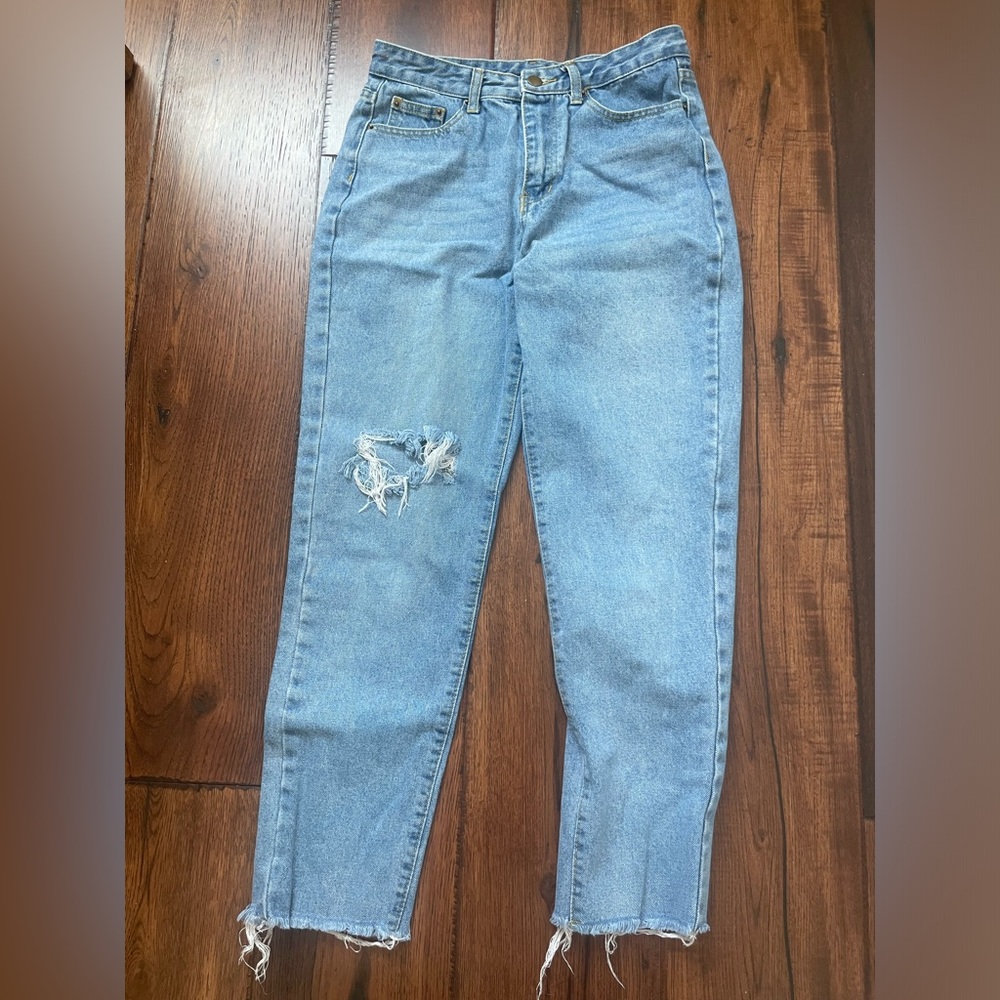 SHEIN mom jeans